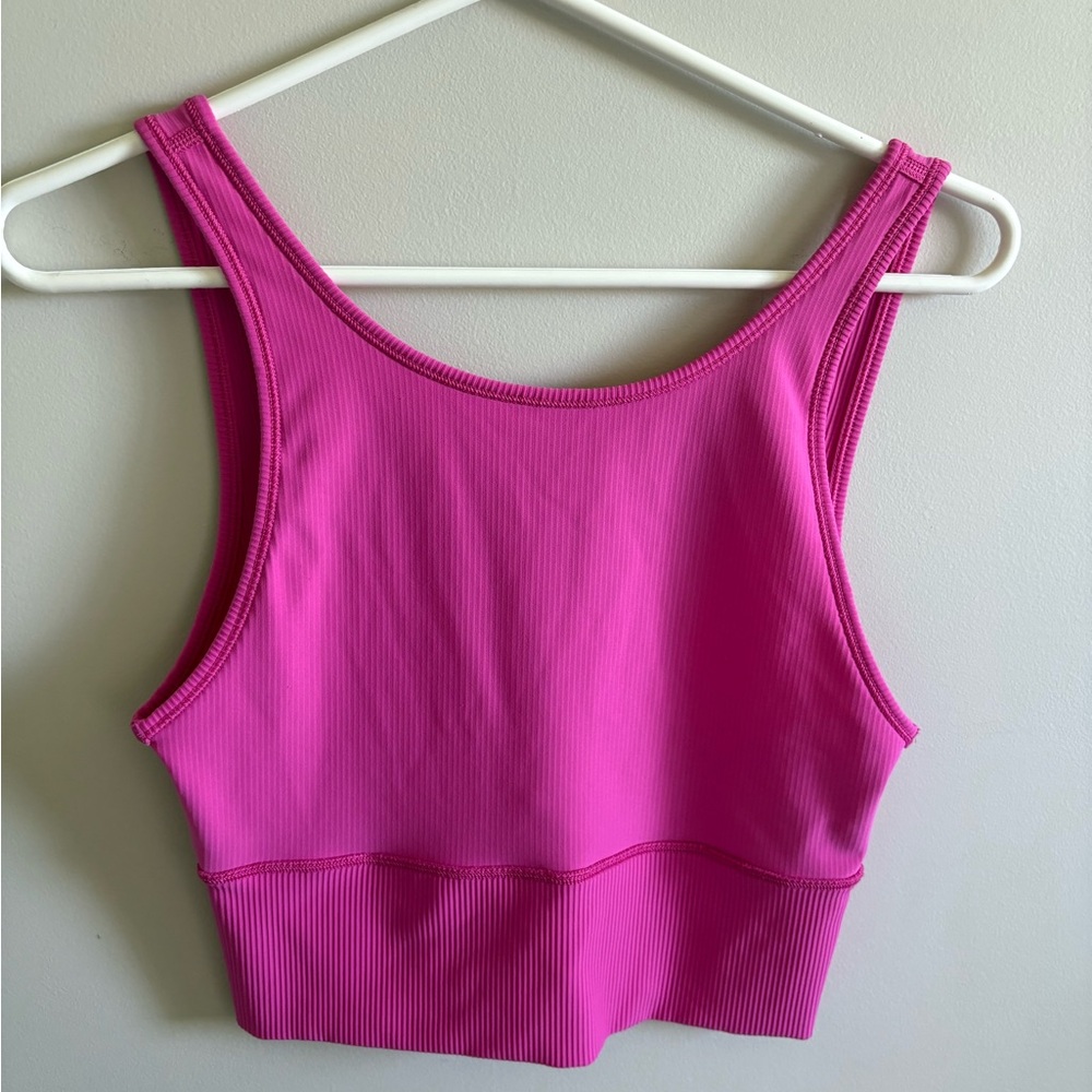Lululemon ribbed Power Pivot tank